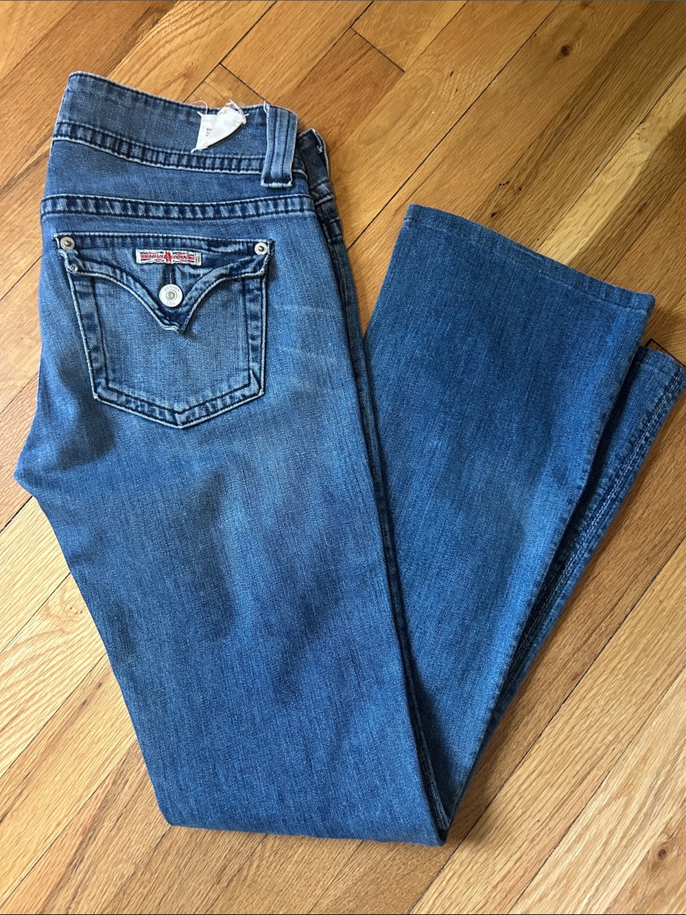 Hudson Women’s Blue Denim Jeans - Classic Mid Wash